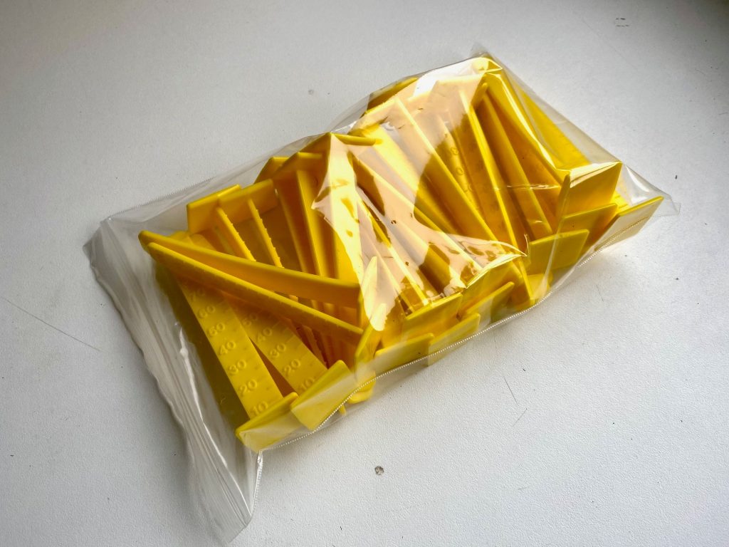 Pack of Floor Height Gauges