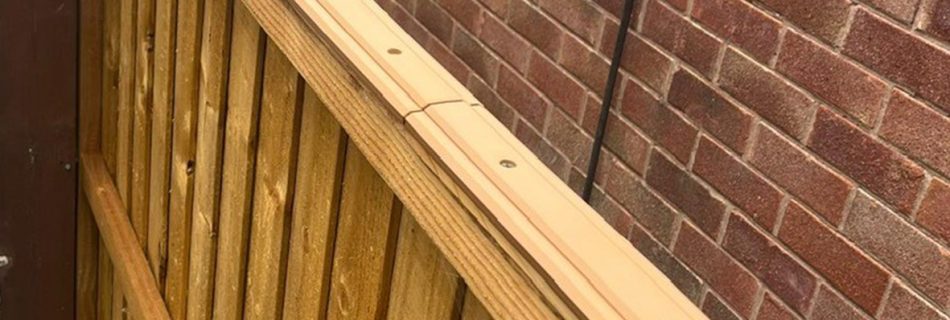Fence Panel Capping Strips