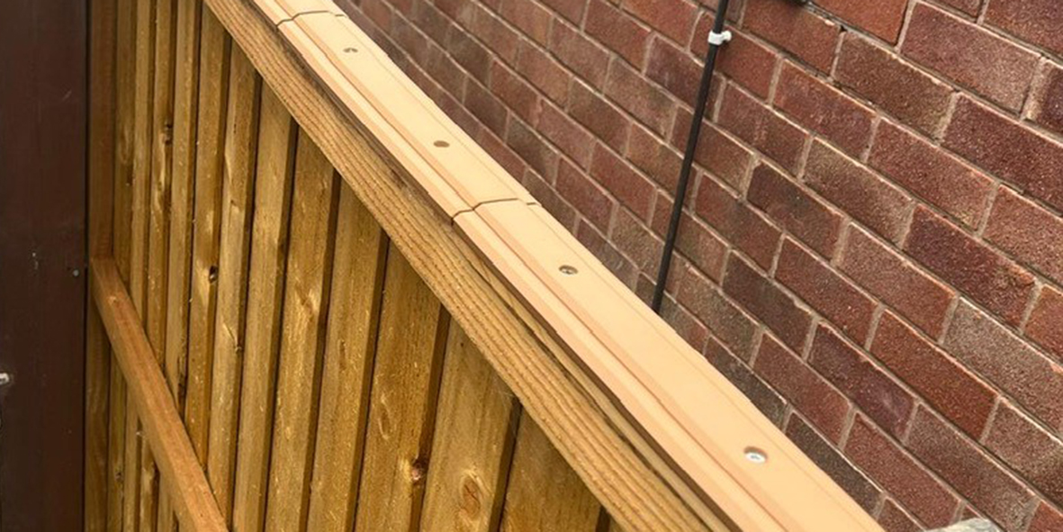 Unique Fence Panel Plastic Capping Strips