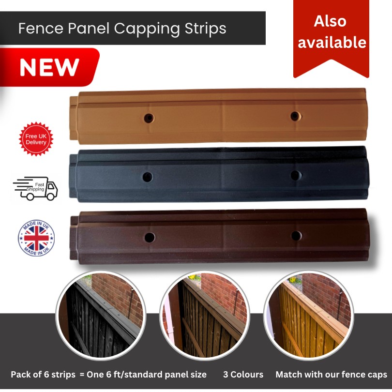 Fence Panel Capping Strips