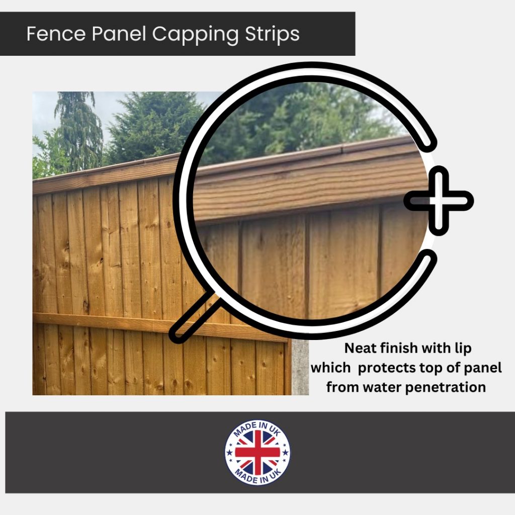 Fence Panel Capping Strips