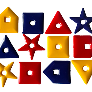 Mixed Shaped Markers
